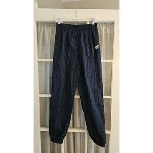 Vintage 90s JCPenney USA Olympic Games Navy Windbreaker Swishy Pants Medium
